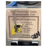 50th Anniversary Guitar Commemorative Coin