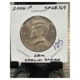2006-P Kennedy Half Dollar SP68/69