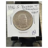 1946-S Booker T. Washington Half Dollar
