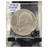 1976-D Eisenhower Dollar Bicentennial Uncir.