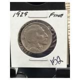 1929 Buffalo Nickel in Fine Condition