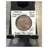 1992-D Jefferson Nickel 5C Full Steps
