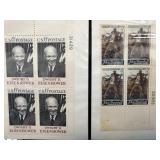 US 6Â¢ Eisenhower, Trumbull, Chief Joseph Stmp