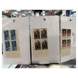 US Mint 6Â¢ Plate Block Stamp Collection