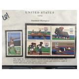 1979 US Summer Olympics 10c and 15c Stamps