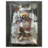 1LB Mixed World and US Coins