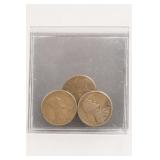 1920s Wheat Pennies, Lot of 5