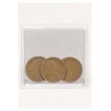 1919-D Lincoln Wheat Cents Group of 5