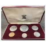 1969 Jamaica Proof Coin Set in Case