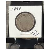 1899 Liberty Head Nickel Coin