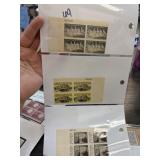 Three U.S. Stamp Blocks: 6Â¢ and 8Â¢ Issues