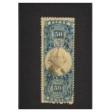 1871 US 2nd Series Revenue 50Â¢ Stamp