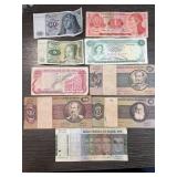 World Banknotes Mixed Lot, 12 Notes