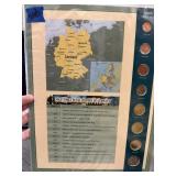 Germany First Euro Coins Set With History