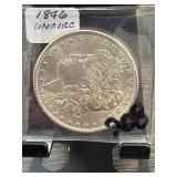 1896 Morgan Silver Dollar Uncirculated