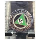 Department of Justice SRT Challenge Coin