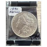 1890 Morgan Silver Dollar