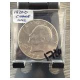 1972-D Eisenhower Dollar Coin UNC