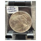 1922 Peace Dollar Silver Coin