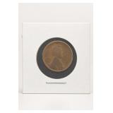 1909 Lincoln Wheat Cent