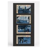 1972 U.S. Bicentennial Tea Party Stamp Set