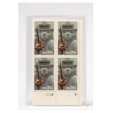 1984 Smokey Bear Plate Block Stamps USA 20c