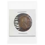 1925-D Lincoln Wheat Cent Mint Error