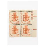 Liberty Bell 11Â¢ Freedom Press Stamps Block