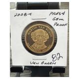 2008-S Martin Van Buren $1 Proof Coin