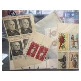U.S. Postage Stamp Collection Sheet Lot