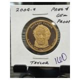 2009-S Zachary Taylor $1 Proof Coin