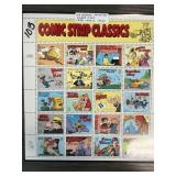 1995 Comic Strip Classics Stamp Sheet