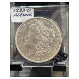 1883-O Morgan Silver Dollar AU/UNC