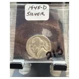 1945-D Silver Jefferson Nickel