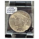 1923 Peace Silver Dollar, Choice Uncirculated