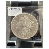 1879-S Morgan Silver Dollar