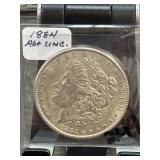 1884 Morgan Silver Dollar Coin