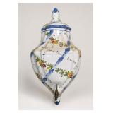 Hand Painted Ceramic Wall-Mount Water Dispens