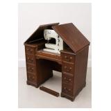 Bernina Record Sewing Machine with Cabinet