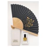 Shiseido Japanese Fan and Perfume Sample