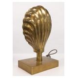 Chapman Brass Shell Motif Table Lamp Base