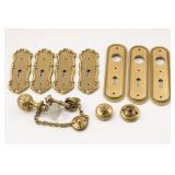 Decorative All Brass Door Hardware