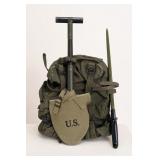 Military Gear Lot: Real and Replica Items