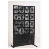 Metal Freestanding Decorative Privacy Panel