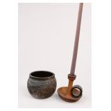 Two Ceramic Pottery Vessels