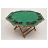Octagonal Folding Poker Table With Trays