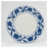 Mottahedeh Blue Floral Porcelain Plate