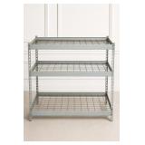 Heavy-Duty Metal Wire Storage Rack