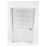 Plastic Corner Storage Cabinet with Door