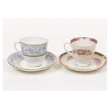 Bone China Teacups and Saucers Doulton Noritake